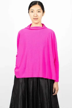 Lupetto High Neck Sweater Dark Pink