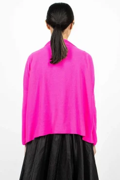Lupetto High Neck Sweater Dark Pink