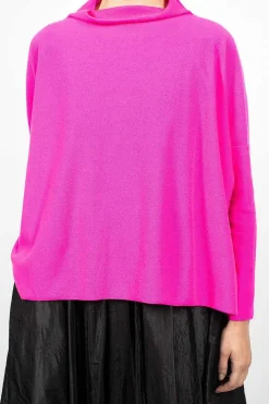 Lupetto High Neck Sweater Dark Pink