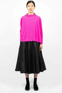 Lupetto High Neck Sweater Dark Pink