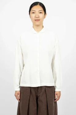 Marianne Shirt Doublecloth White
