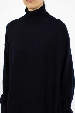 Mascara High Neck Dress
