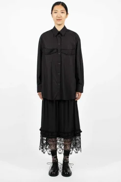 Masculine Cup Detail Shirt
