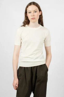 Merino Wool T-Shirt Antique White