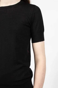 Merino Wool T-Shirt Black