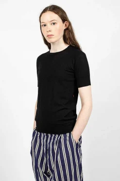 Merino Wool T-Shirt Black