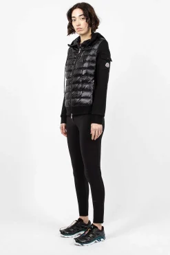 Mesh Panelled Leggings Black