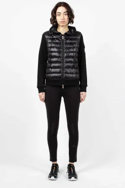 Mesh Panelled Leggings Black