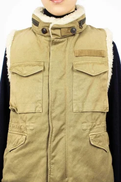 Mil Boa Vest Khaki