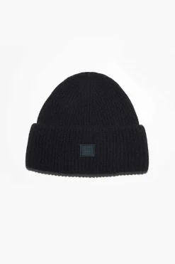 Mini Face Beanie Black