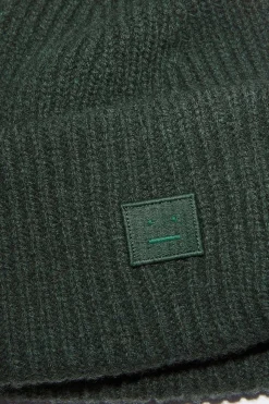 Mini Face Beanie Green