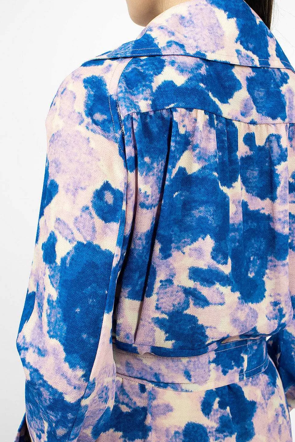 Mixed Floral Coat
