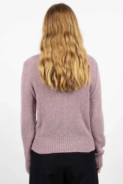 Mock Neck Jumper Lilac