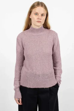 Mock Neck Jumper Lilac