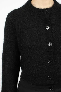 Mohair Cardigan Black