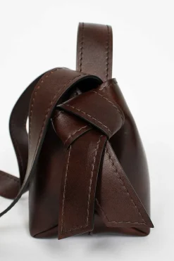 Musubi Midi Tote Dark Brown