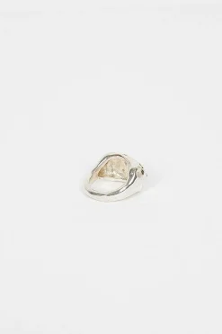 Nashka Ring Yellow Gold/Brown Diamond