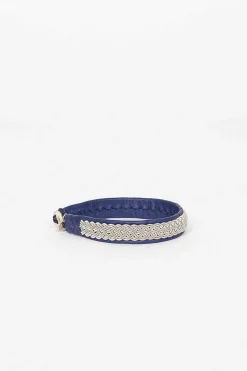 Navy Hide B Bracelet 4