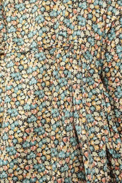 Newpride Florellini Shirt Floral Blue/Red/Orange