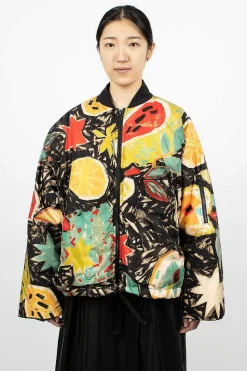 Okay Bomber Fruit Print