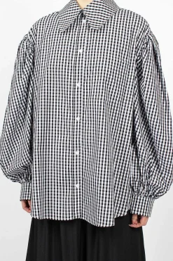 Oversized Gingham Shirt