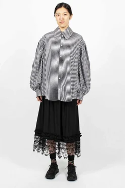 Oversized Gingham Shirt