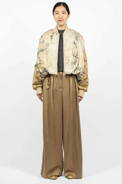 Oversized Suit Trouser Natural