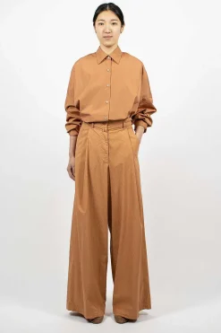 Oversized Suit Trouser Rust