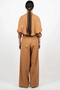 Oversized Suit Trouser Rust