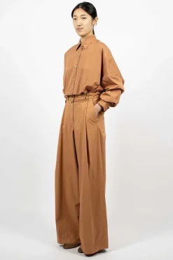 Oversized Suit Trouser Rust