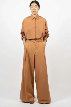 Oversized Suit Trouser Rust
