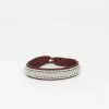 Ox Brown Hide B Bracelet