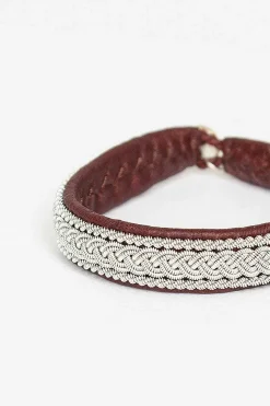 Ox Brown Hide B Bracelet