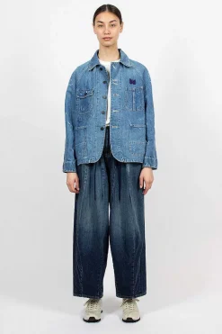 10Oz Coverall Distressed Denim
