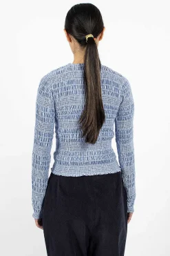 Paisley Top Blue