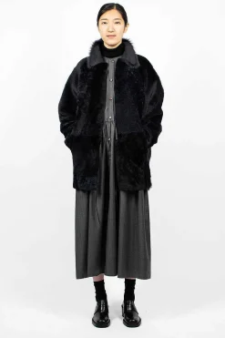 Patch Coat Navy