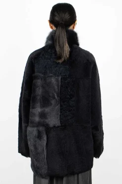 Patch Coat Navy