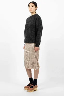 Pencil Skirt Pebble Beige