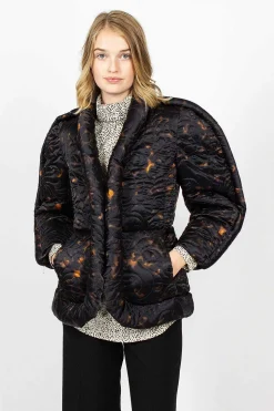 Piped Jacket Tortoiseshell