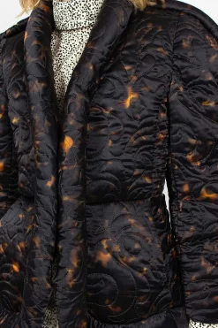 Piped Jacket Tortoiseshell