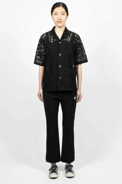 Piping Cowboy Pant Black