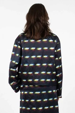 Printed Blazer Black