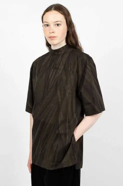 Printed Blouse Khaki