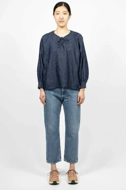 Pullover Laced Shirt One Wash