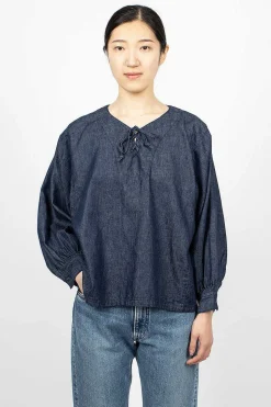 Pullover Laced Shirt One Wash