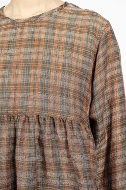 Pullover Orange Check