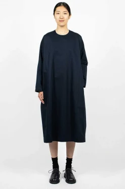 Pyj Rouch Dress Navy