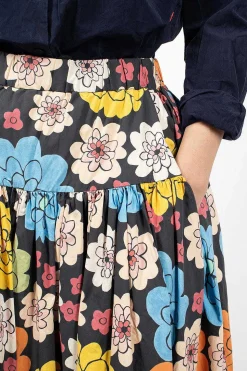 Pyj Skirt Printed Black