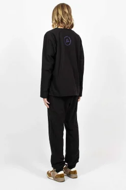 Pyjama Set Black Flannel
