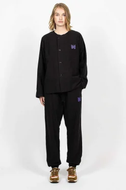 Pyjama Set Black Flannel